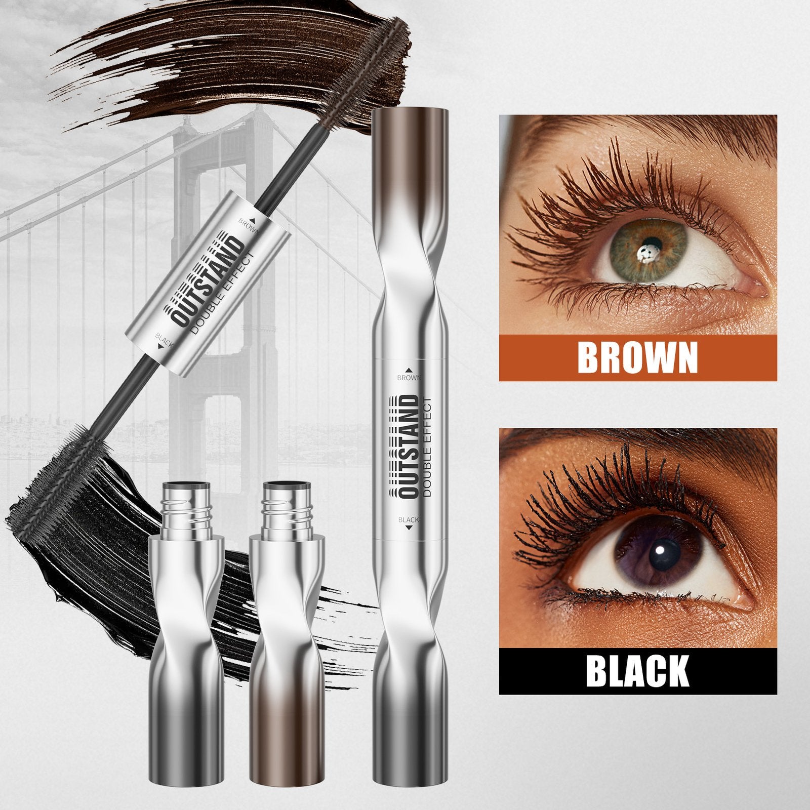 Double-Action Mascara for Luscious Lashes