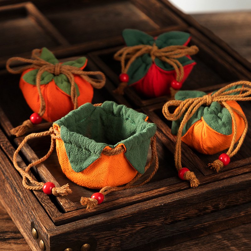 Persimmon Scented Gift Bags - Small, Perfect for Promotions & Parties