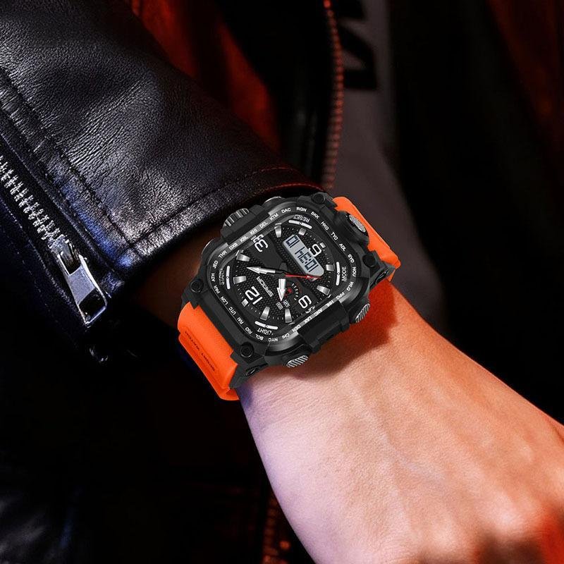 Waterproof Sports Watch for Men - Multifunctional Outdoor Hiking Wristwatch