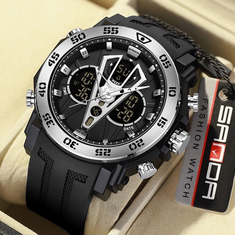 Dual Display Smart Watch for Men