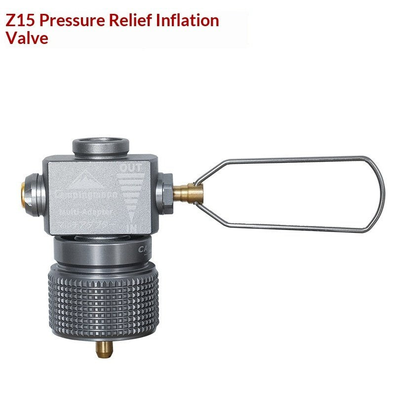 Portable Gas Cylinder Pressure Gauge & Relief Valve