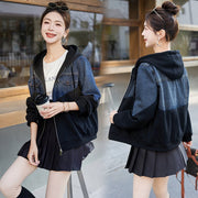 Relaxed Fit Hooded Casual Top for Women