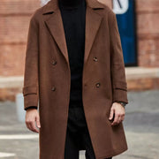 Relaxed-fit Wool Trench Coat for Women