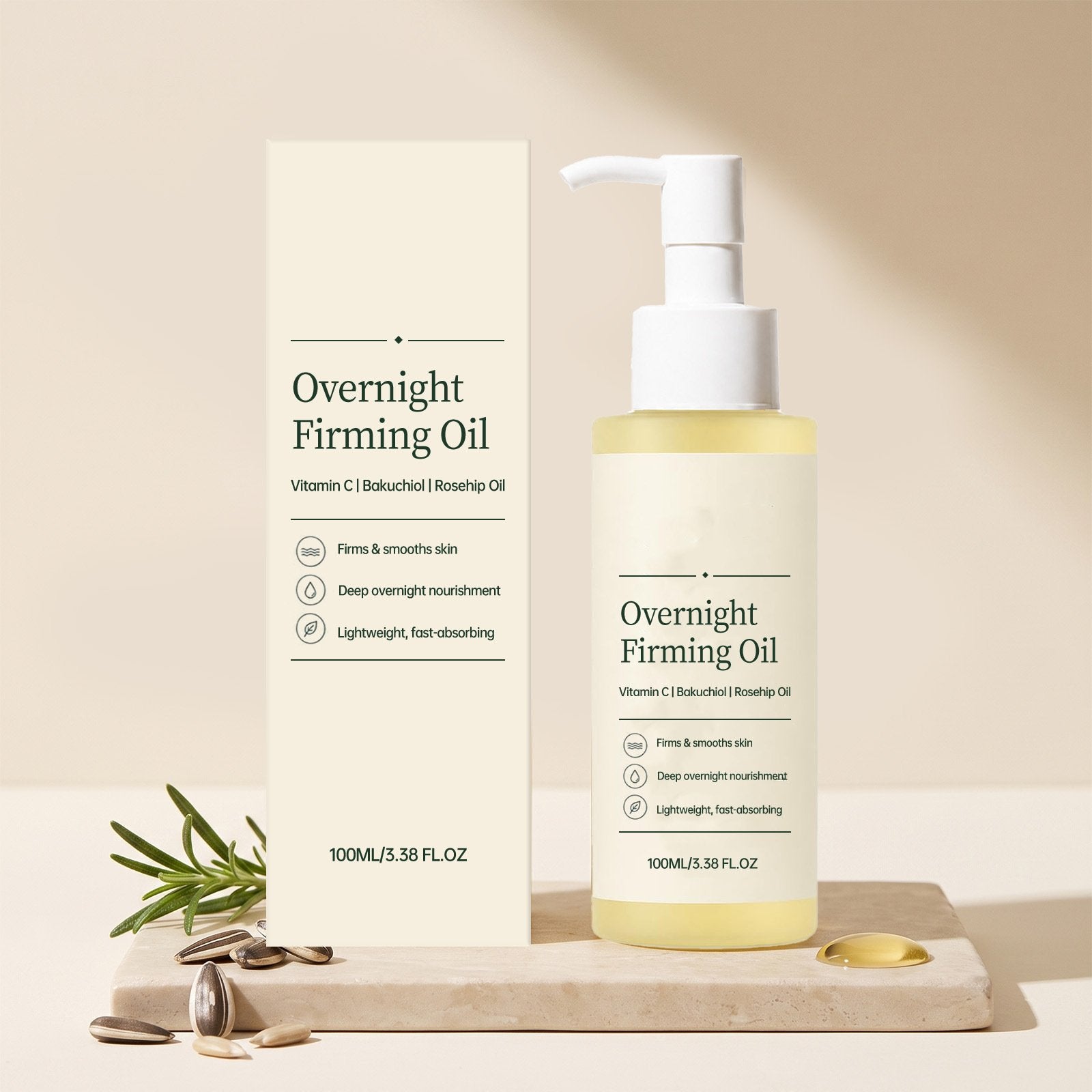 Nourishing Nighttime Facial Oil for Glowing Skin