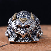 Elegant Animal Ring - Antique Finish, Open Design