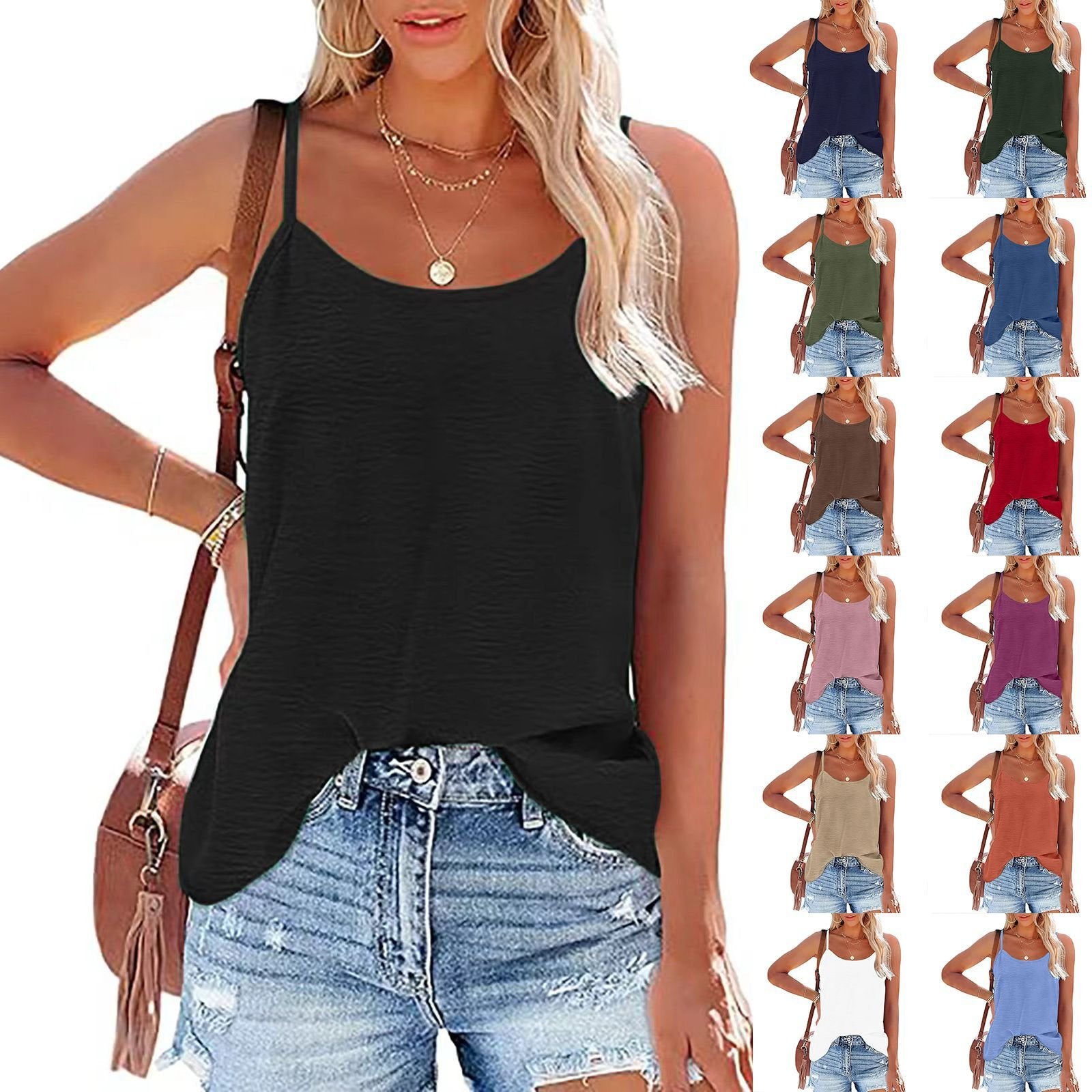 Comfortable Backless Tank Top for Women
