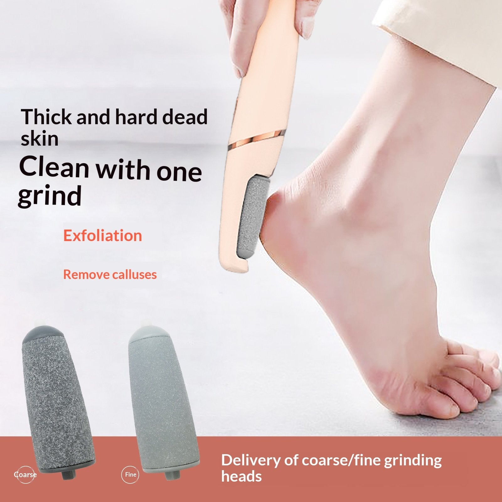 Dead Skin Remover Foot Grinder for Smooth Feet