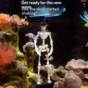 3D Aquarium Dancing Skeleton Ornament