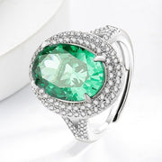 Luxurious Women's Diamond Fashion Ring