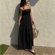 Vacation-Friendly Strap Dress for Women