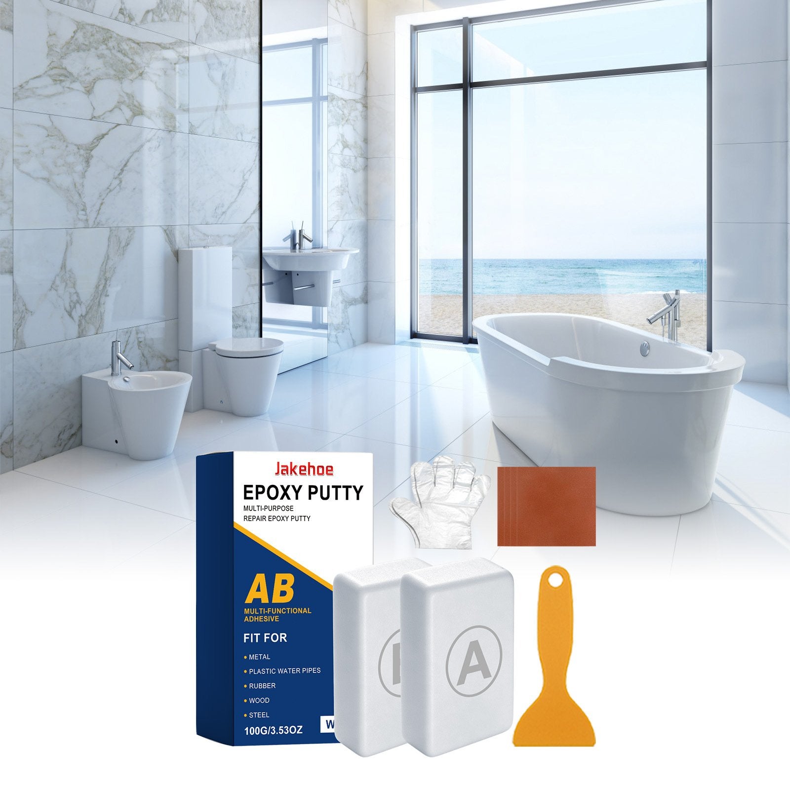 Quick Fix Epoxy Repair Putty for Household Repairs