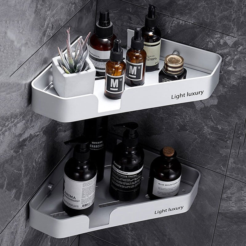 Space Aluminum Bathroom Storage Rack