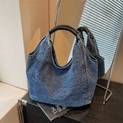 Retro-Style Large Capacity Shoulder Bag