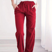 Loose Fit Drawstring Pants for Women