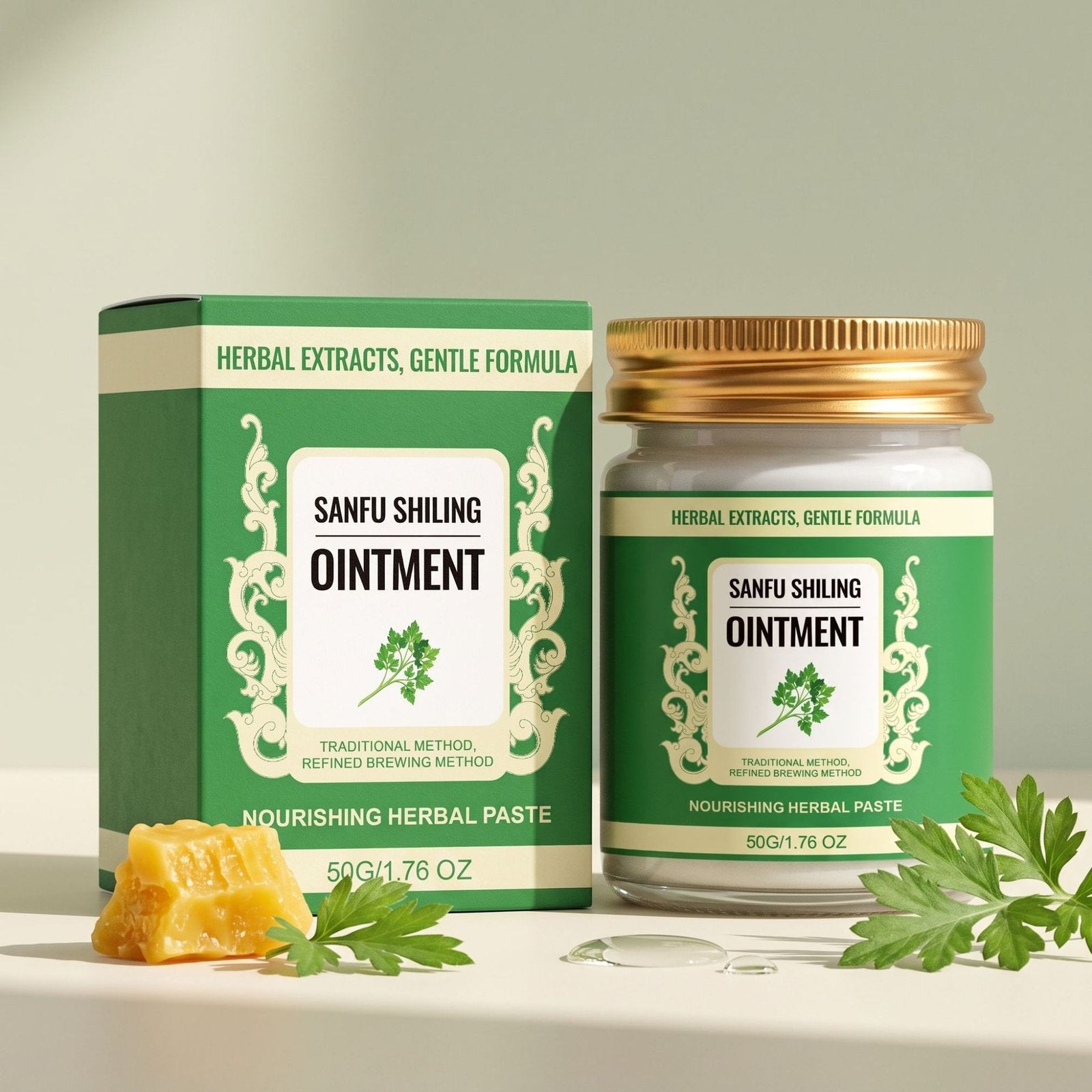 Nourishing Herbal Skin Balm for Sensitive Skin