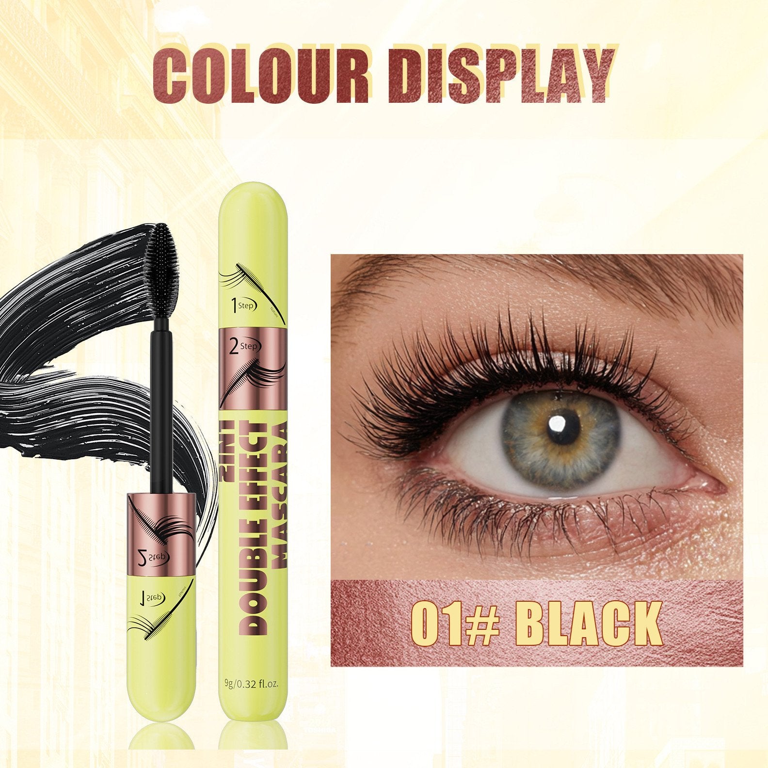 Volumize Your Lashes with Long-Lasting Mascara