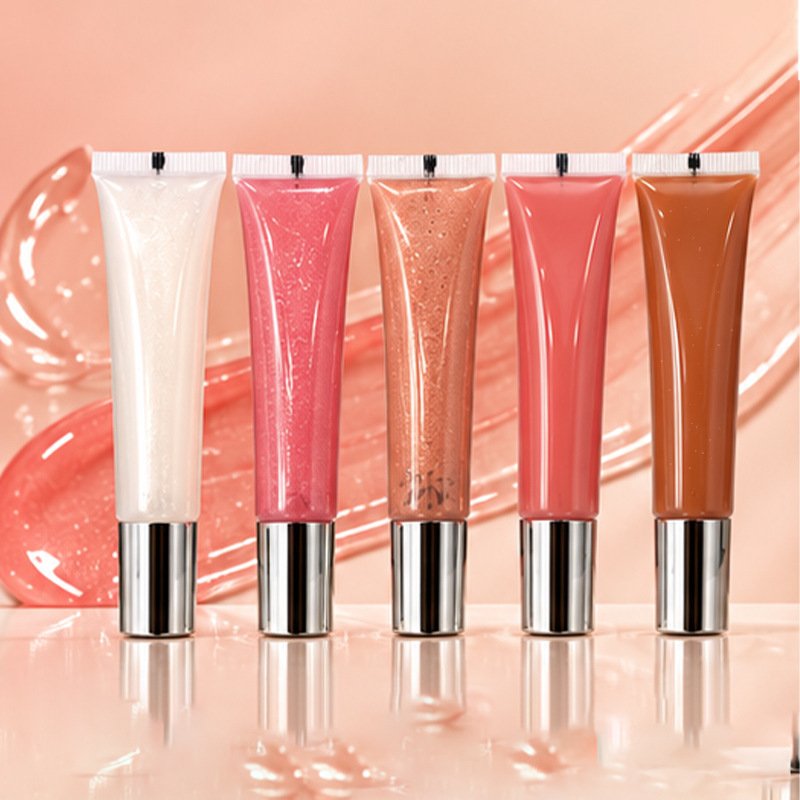 Shimmering Lip Gloss & Lip Care Oil Set