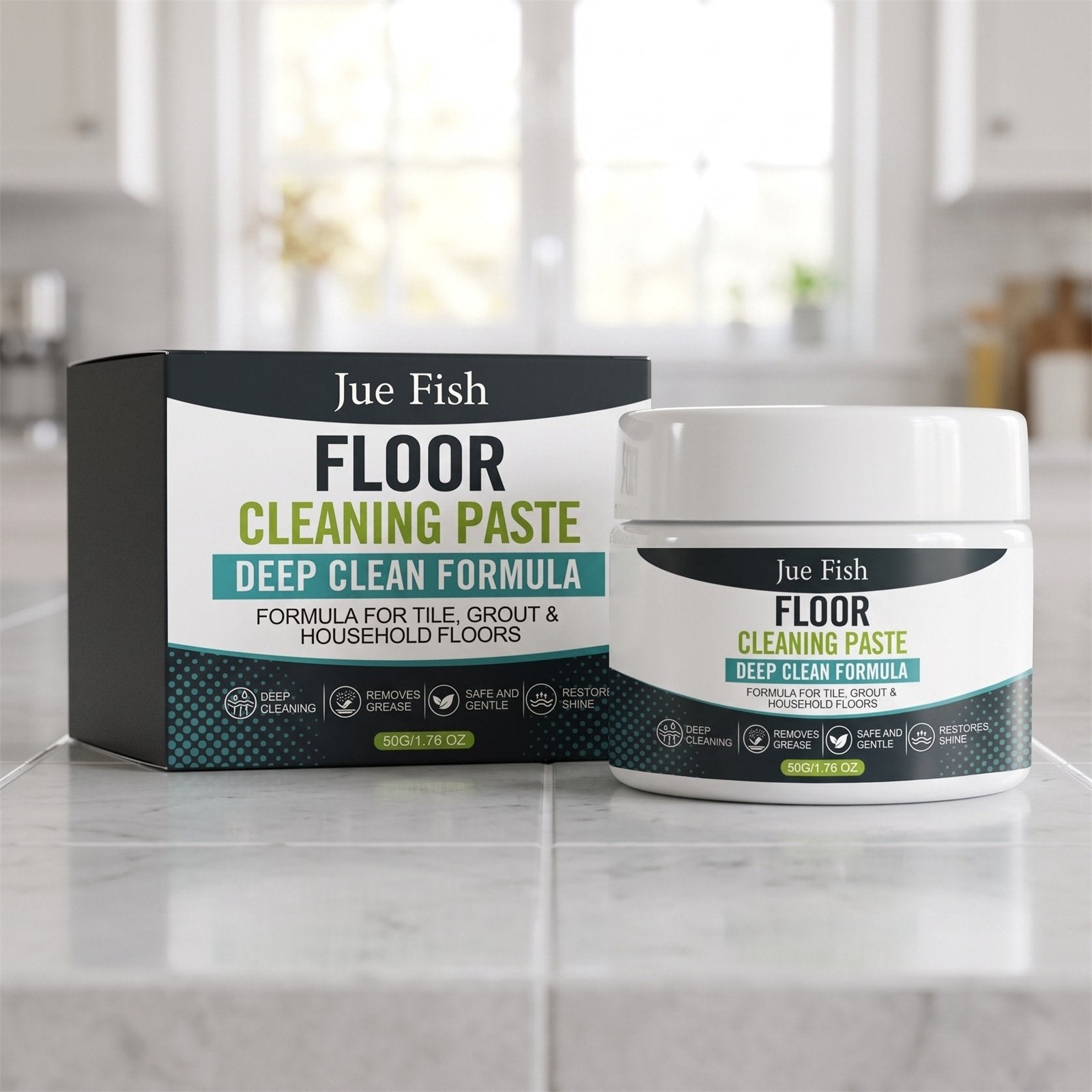 All-Purpose Floor Cleaner Paste for Hardwood Floors & Tile