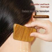 Sandalwood Facial Massage Comb for Relaxation