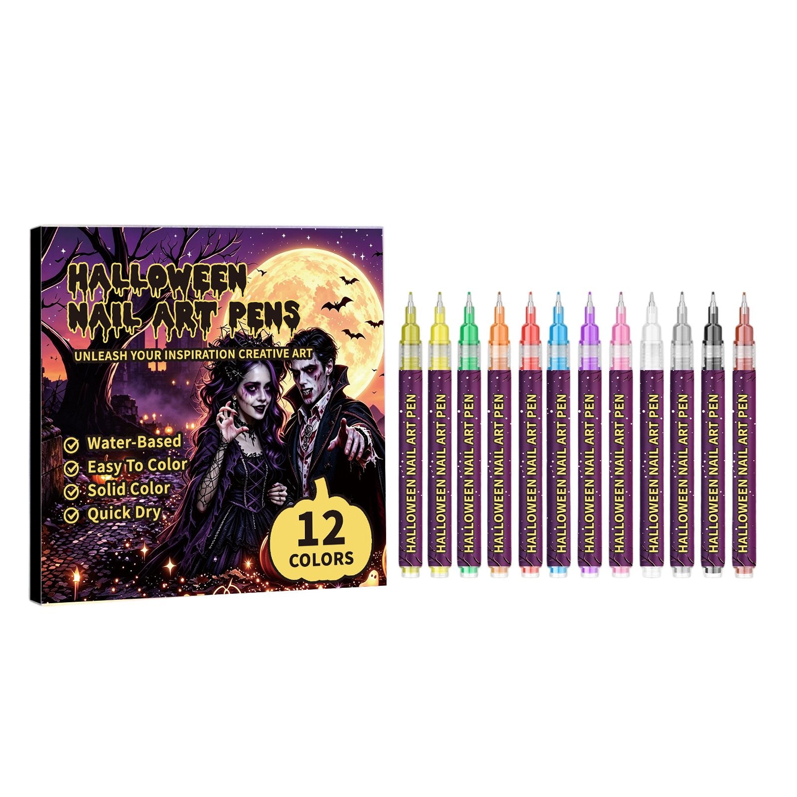 Colorful Nail Art Pen Set