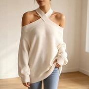 Women's Long Sleeve Knit Pullover Top