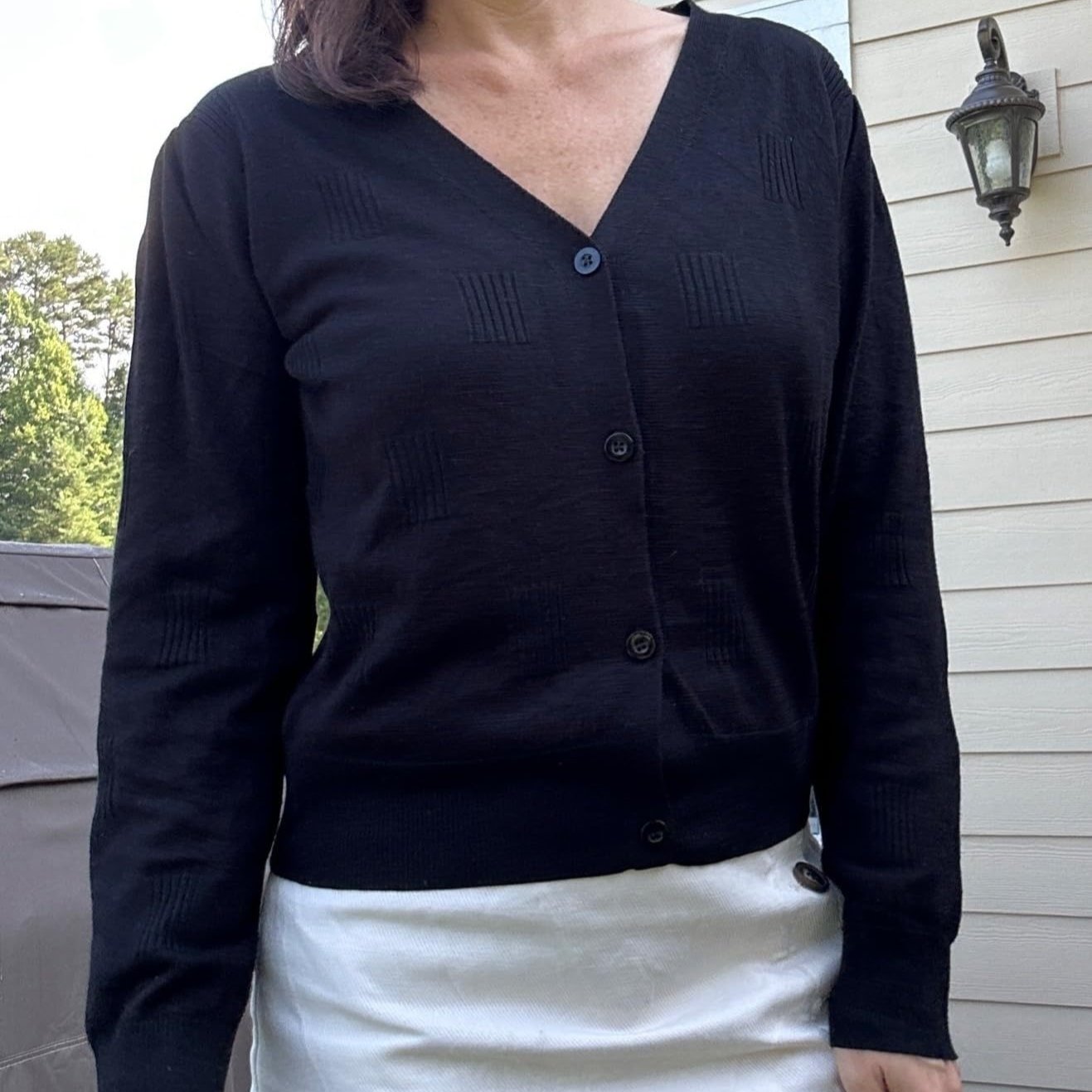 Casual Off-the-Shoulder Cardigan Sweater Top