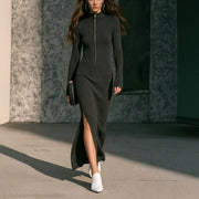 Minimalist Midi Knit Dress