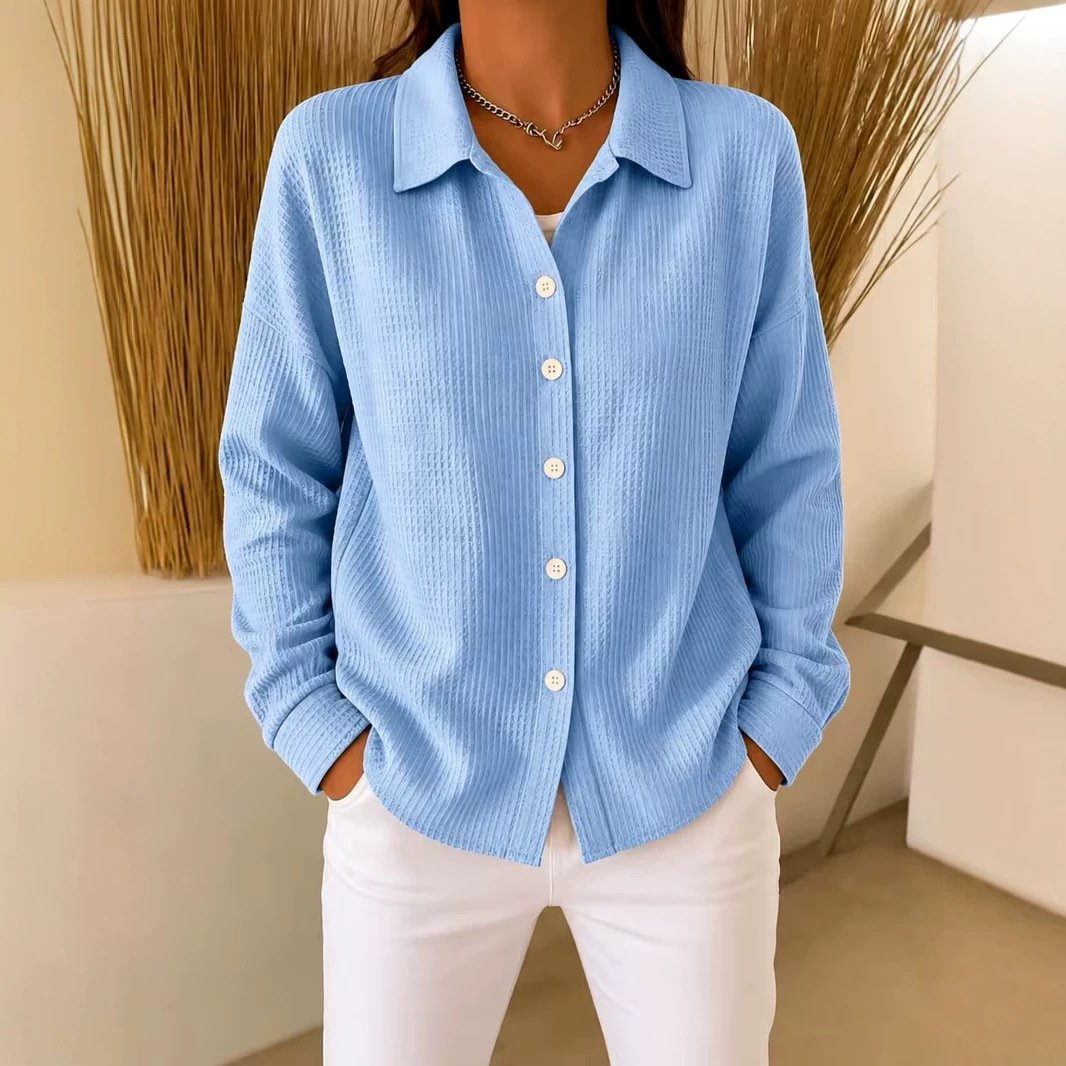 Casual Chic Cardigan Long-sleeve Shirt