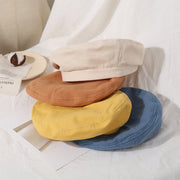 Women's Solid Color Retro Beret Hat