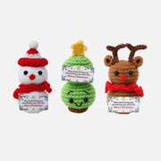 Hand-Knitted Christmas Ornaments
