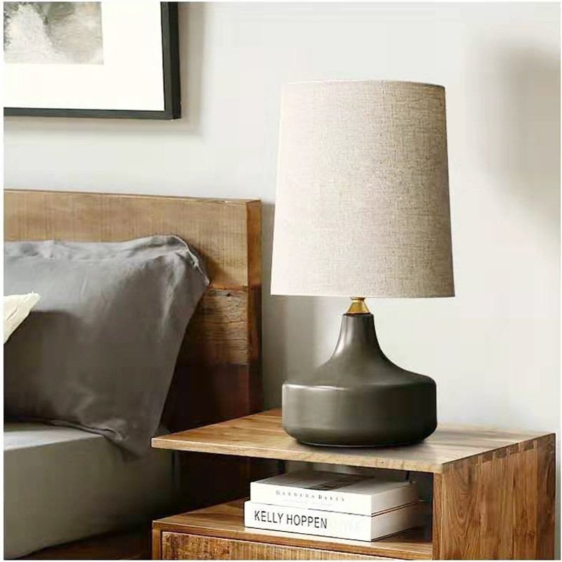 Nordic-Style Bedside Table Lamp