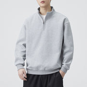 Retro Japanese-Style Zip-up Hoodie for Men