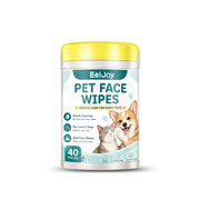Gentle Pet Face Wipes for Cleaning & Moisturizing