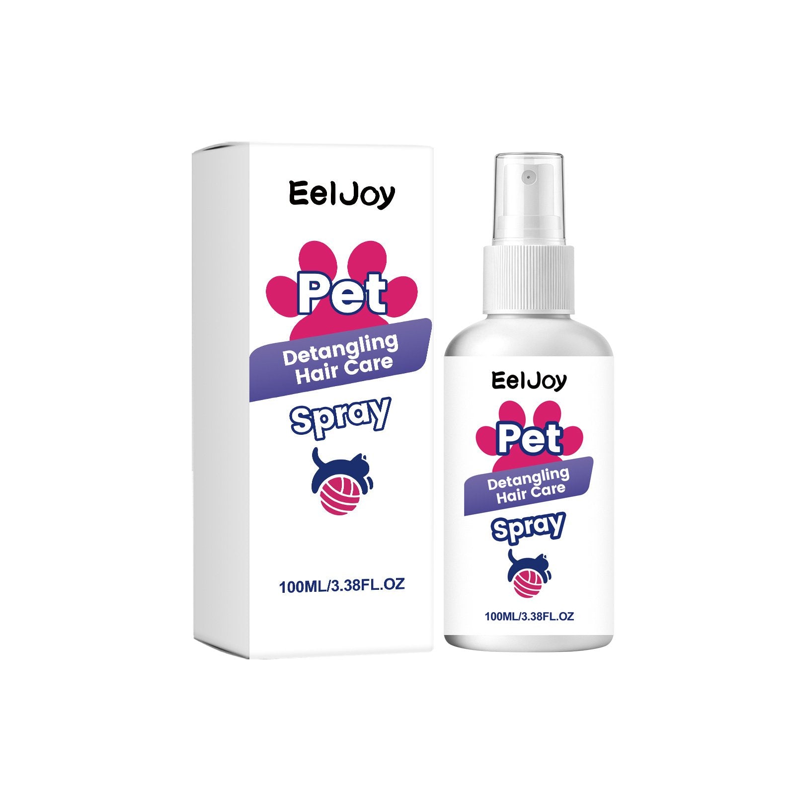 Easy Pet Detangling Spray for Hair Care
