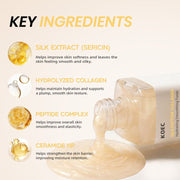 Soothe and Hydrate with Silk Collagen Toner