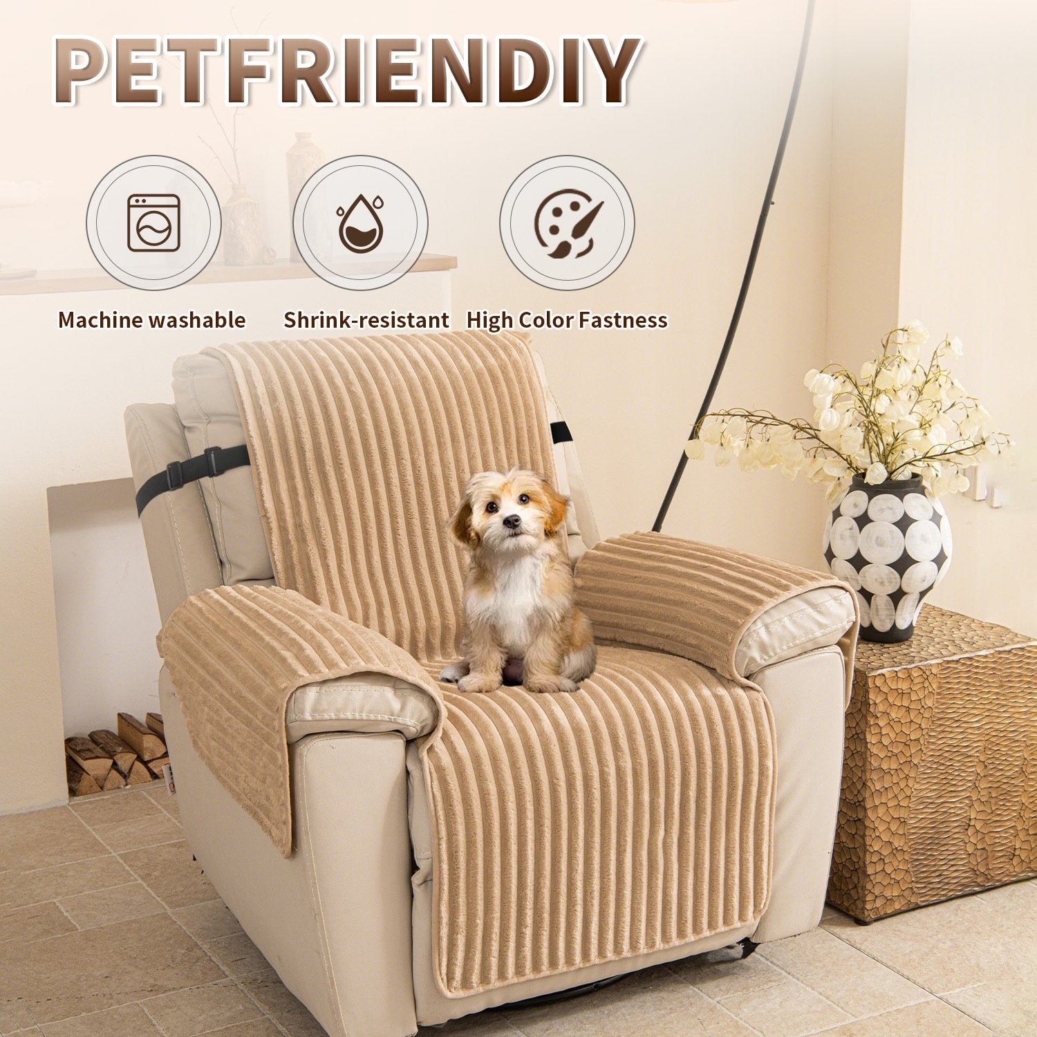 Waterproof Sofa Cushion Covers for Living Room