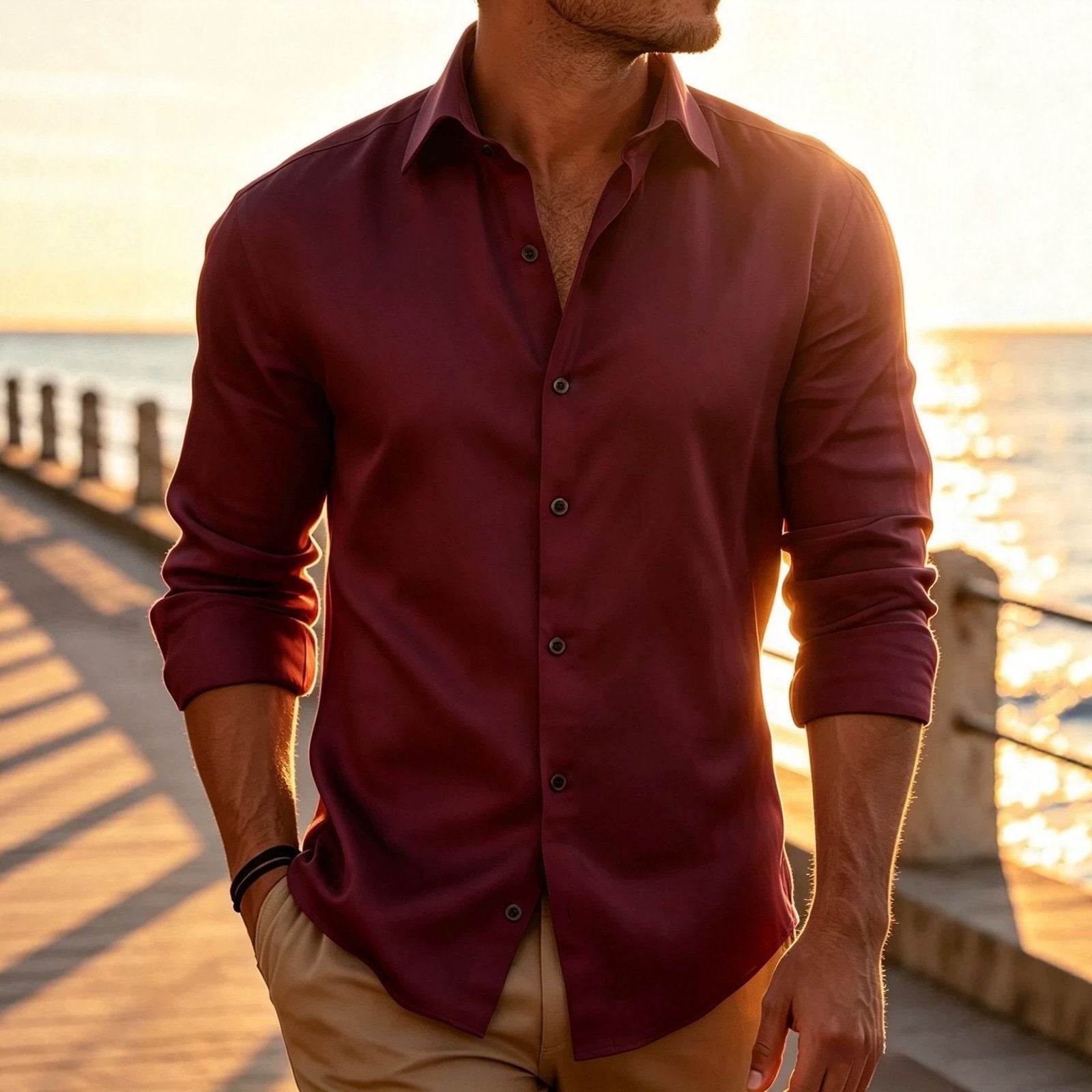 Slim-Fit Business Formal Suit for Men - Spring & Autumn Ready