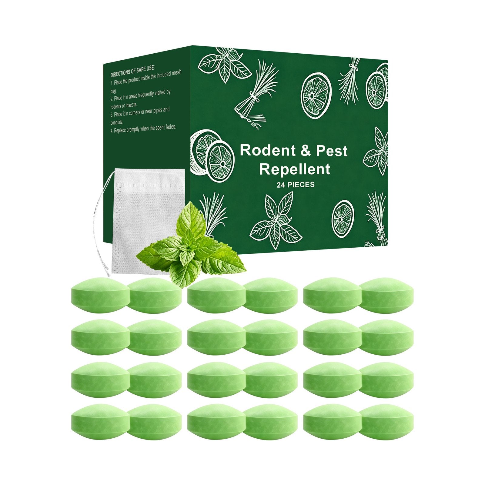 Natural Pest Repellent Pellets for Home and Office
