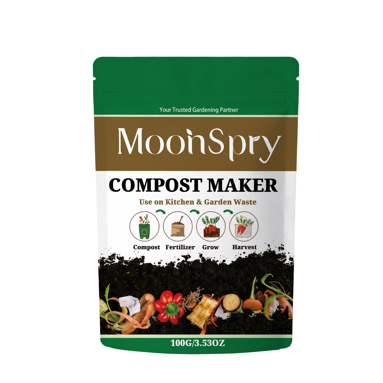Boost Soil Health with Natural Compost Fertilizer