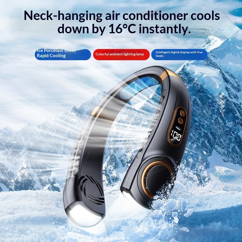 Portable Neck Fan for Hot Workspaces
