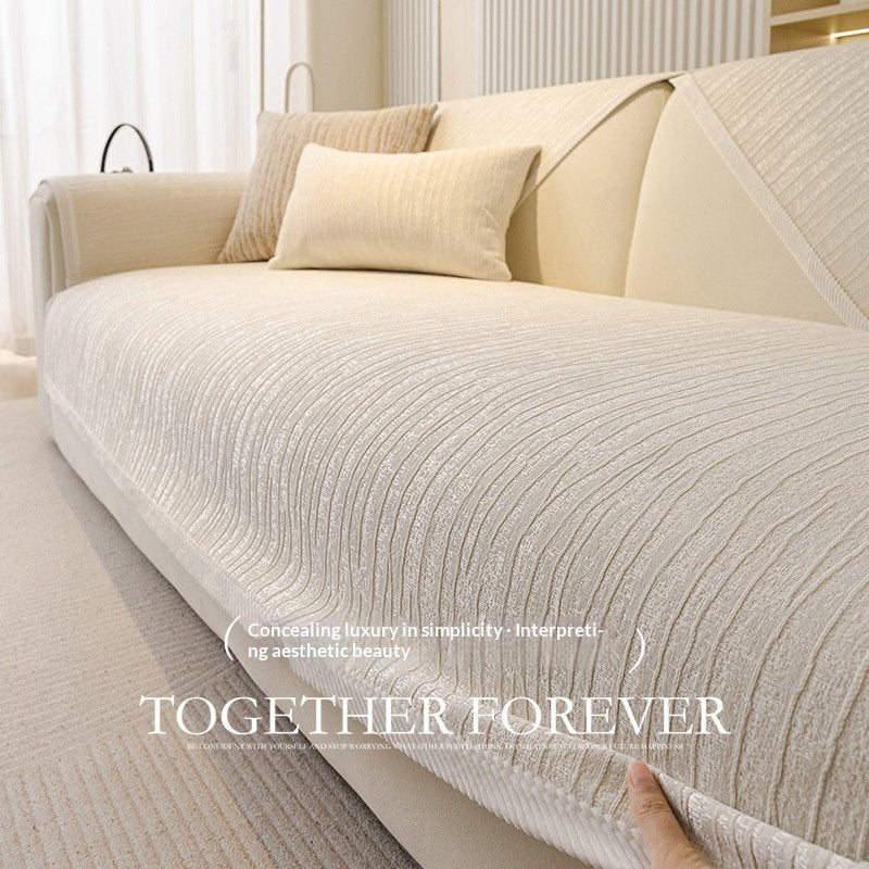 Protect Your Sofa with Chenille Non-slip Sofa Cover