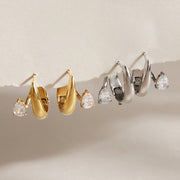 Luxury Titanium Steel Earrings for Women