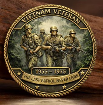 Honor Vietnam Vets Coin