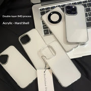 Customizable Waterpoof Phone Case - White Large-hole Design