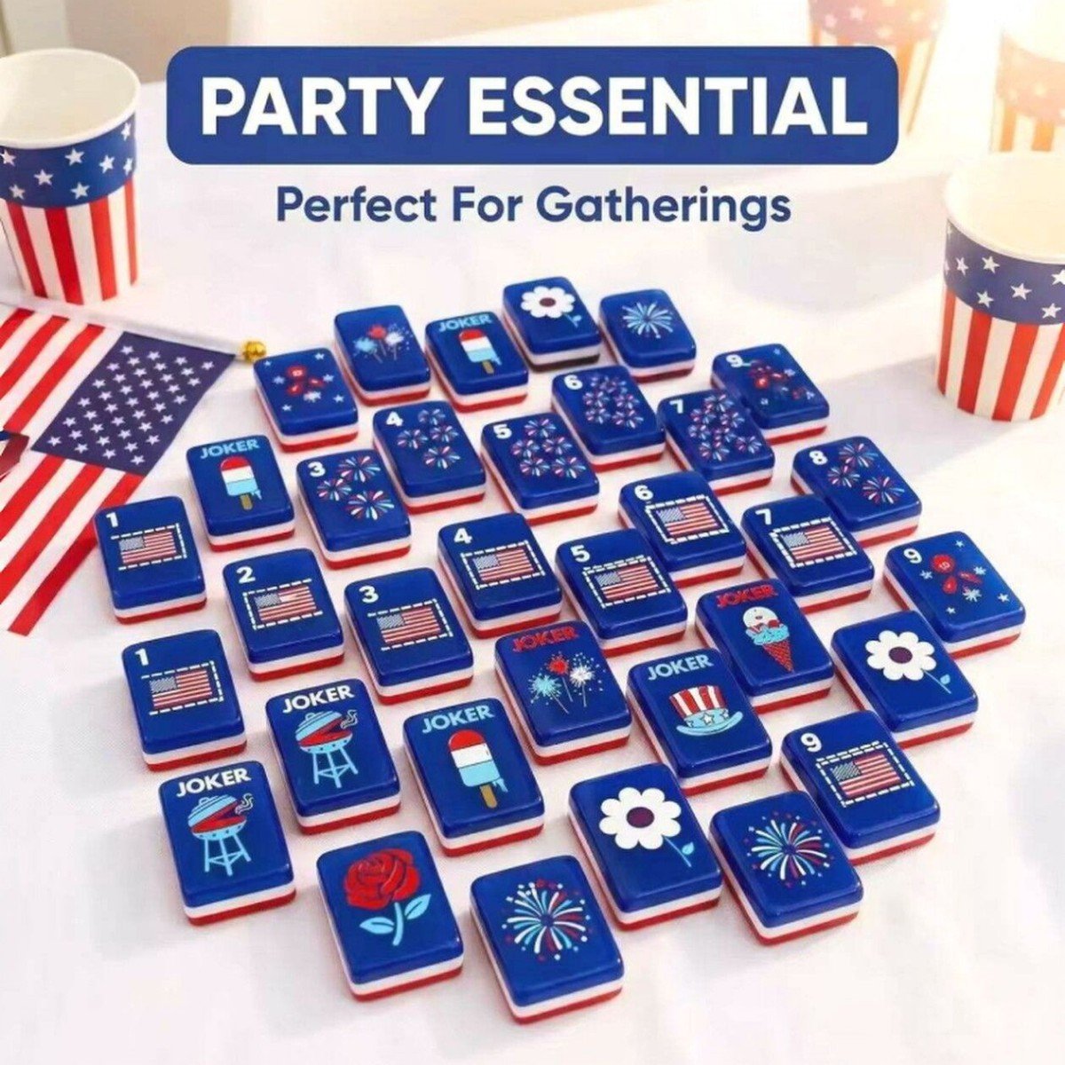 Premium Acrylic Mahjong Table for Home Entertainment