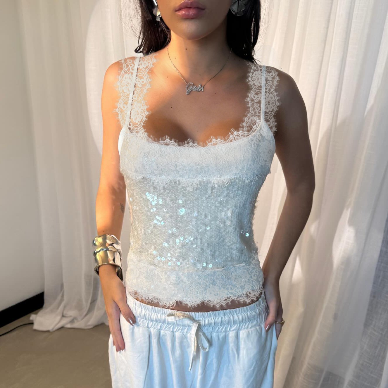 Sleeveless Strap Vest for Women - Elegant Summer Top