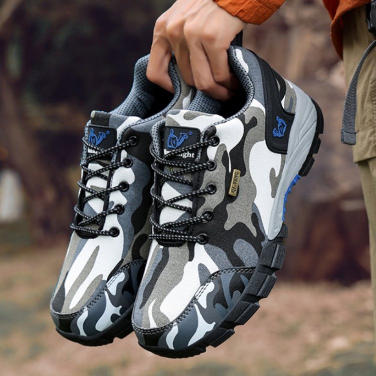 Men's Military-Style Hiking Sneakers