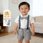 Kids' Summer Overalls Two-piece Set