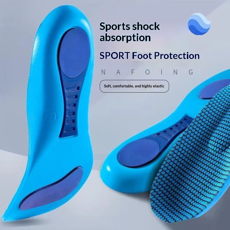 Correct Flat Feet with Comfortable Insoles