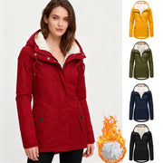 Versatile Fleece-Lined Commuter Hoodie for Women